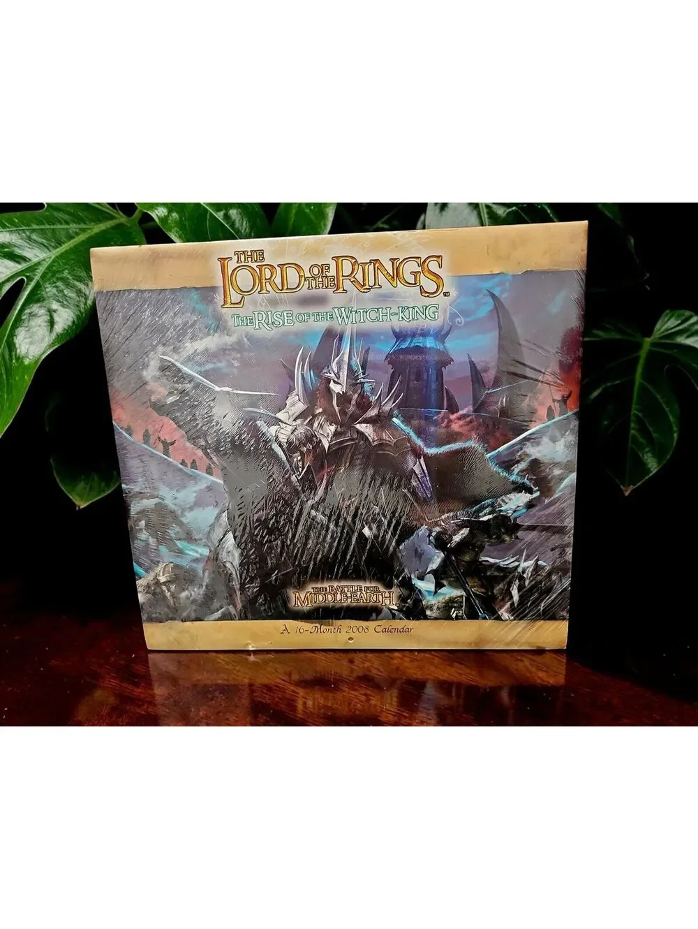 The Lord of the Rings The Rise of the Witch-King 2008 16-Month Calendar w/ Flaws